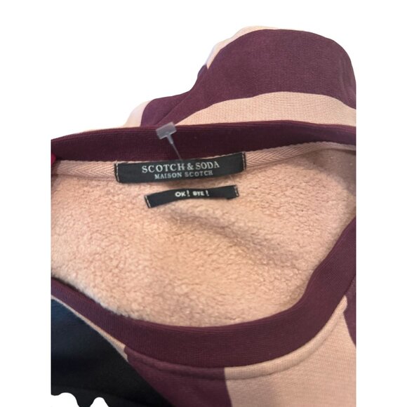 SCOTCH & SODA Class of 76 Striped Sweatshirt Size XS - Picture 6 of 7